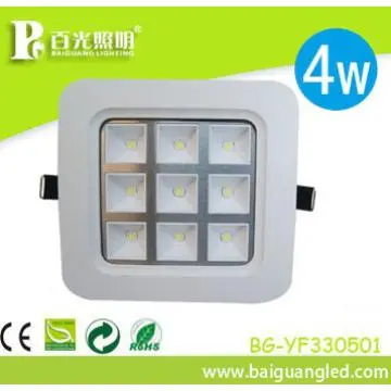 Hot 4W Single LED Ceiling light lamp30° AC90-260v