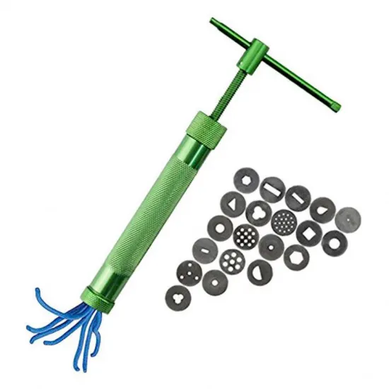 High Quality Metal Clay Extruder Kit: Tips for Fondant Cake Molding and DIY Baking Tools