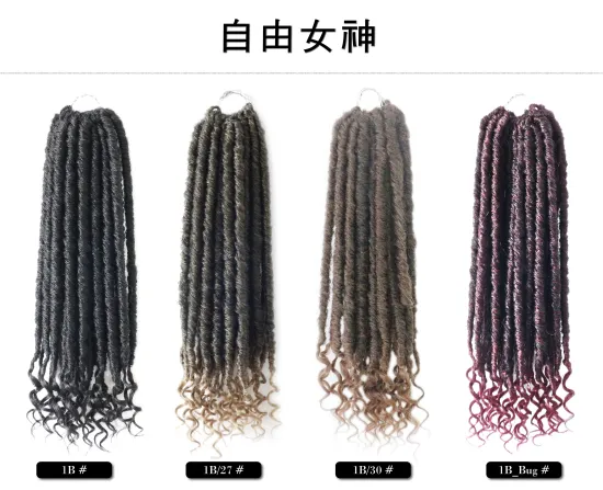 2020 new arrival cheap price Synthetic Crochet Hair Extensions for black Women