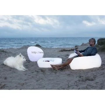 Sandbeach remote control LED Sofa Chair