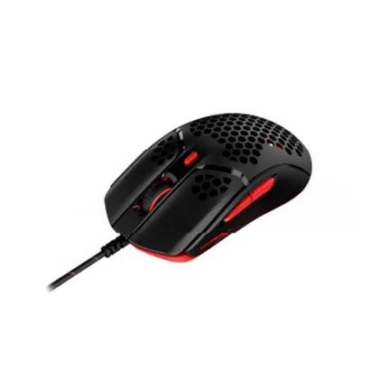 Ultra-Lightweight 59g Honeycomb Shell Hex Design RGB HyperX Pulsefire Haste Gaming Mouse" could be shortened to:

"Hex Design RGB HyperX Pulsefire Haste 59g Gaming Mouse