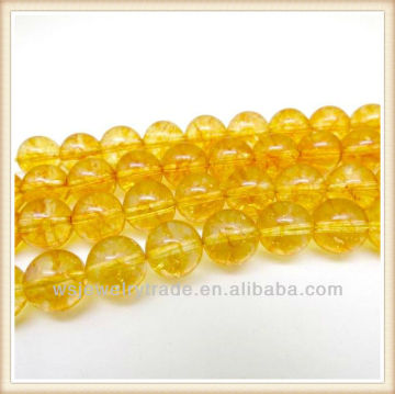 4-10m Citrine Gemstone Beads Factory Wholesale