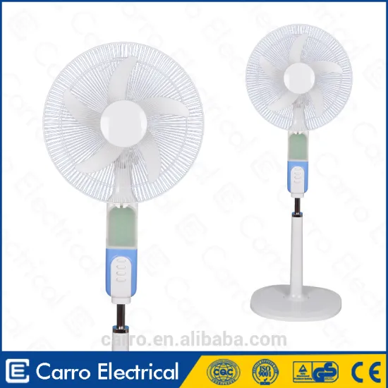 Carro Electrical 16inch 12v 15w solar stand fan