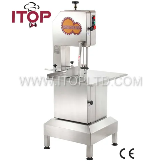 JG300 electric butcher meat bone cutting saw machine