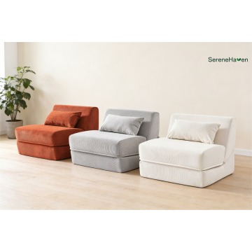 मिनिमलिस्ट फोल्डेबल सोफा सेट