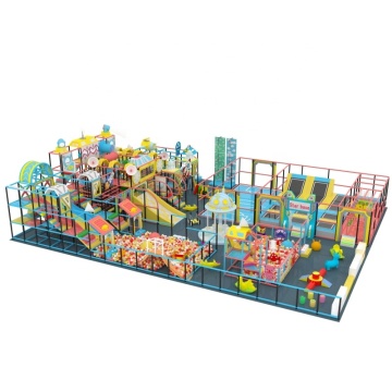 Professional Soft Playgrounds: Indoor Commercial Kids' Play Areas with Trampoline Equipment for Shopping Malls