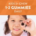 Altura de crecimiento gummies niños cultivando huesos músculos calcio