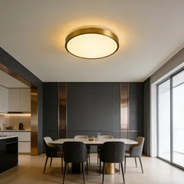 LED ceiling light for residential interiors