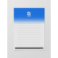 Papel de escritura de colores personalizados