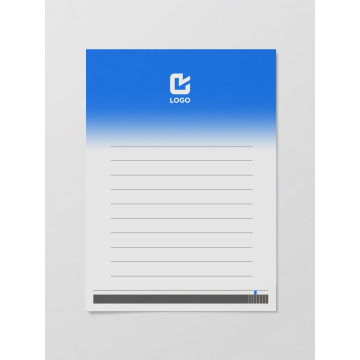 Custom color writing paper