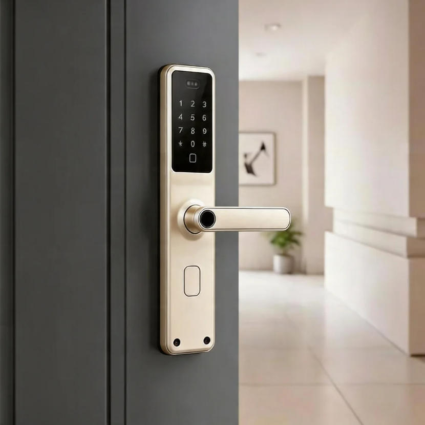 Customized smart door lock scene diagram