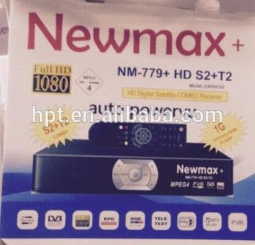 Newmaster+ DVB-S2/T2 COMBO with biss key powervu decoder