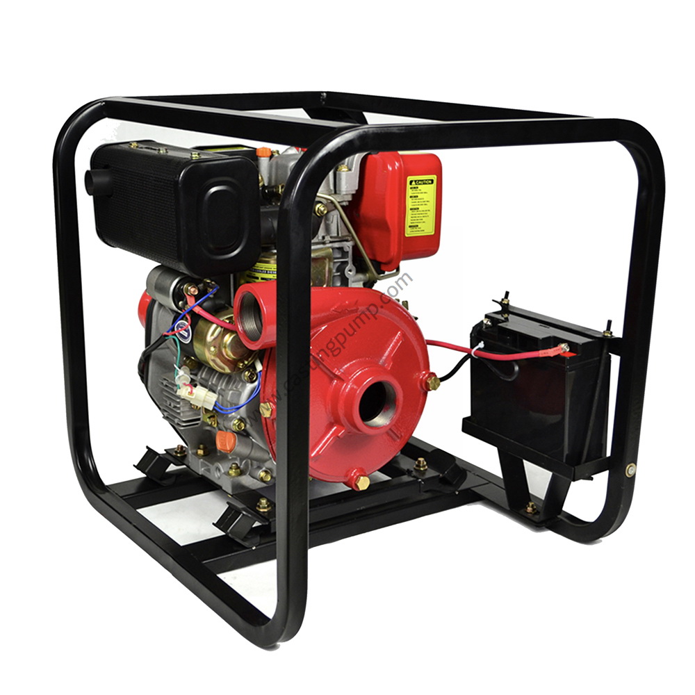 2” casting iron pump with diesel engine (3)