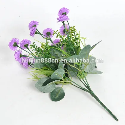 New Design Purple Silk Syringa Artificial Flower For Wedding Decorations