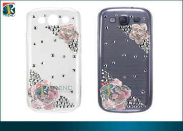 Glitter Samsung Galaxy Protective Cases 3d Luxury Bling Diamond Pearl Hard For Galaxy S3