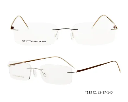 Titanium Rimless Optical Glasses