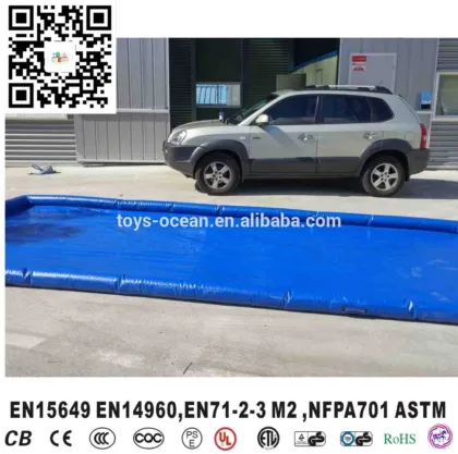 Inflatable car wash mat inflatable car wash machine