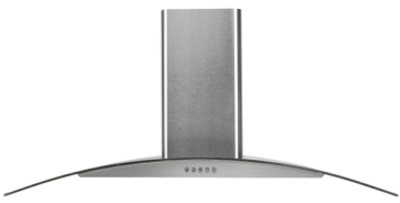 90cm Curved Glass Cooker Hood in UK