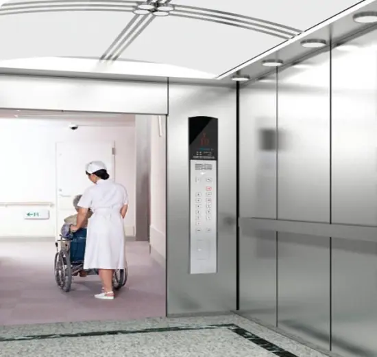 1600kg Hospital Elevator