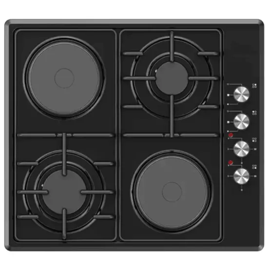 Built-in 3 Gas Hob with 1 Ceramic Hob Kitchen Appliance