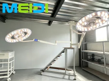 Multi-scene Straight Arm Operating Shadowless Lamp With Big Screen