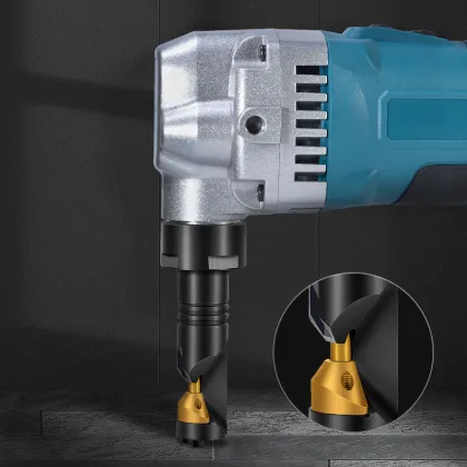 Portable Rechargeable Brushless Electric Nibblers: Powerful Cordless Tools for Cutting Steel Plates, Iron Sheets & More