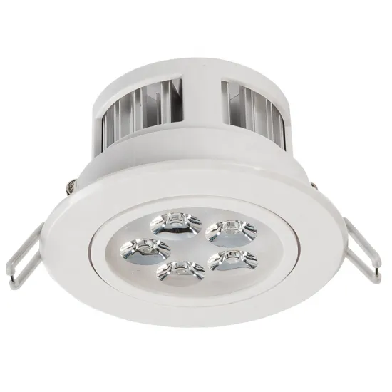 White Recessed LED Downlight - 5W/7W Indoor Lighting Decoration