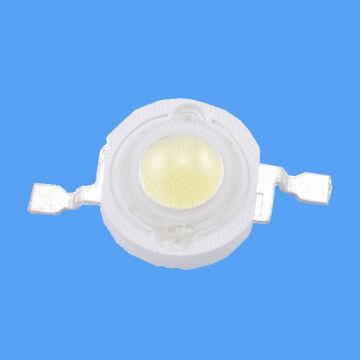 1W white color high-power LED, 110-120lm