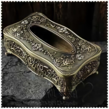 軽い贅沢なレトロな木製ティッシュボックス