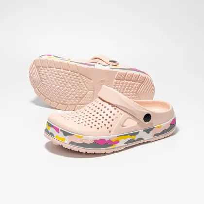 Wholesale Summer Camo Clogs & Mules - Eva Garden Unisex Non-slip Clog Shoes