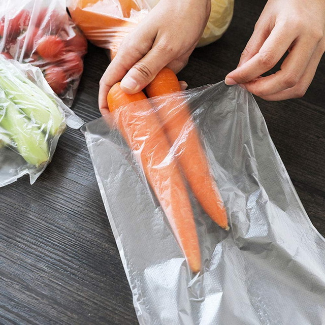 Clear Plastic Produce Bags On Roll