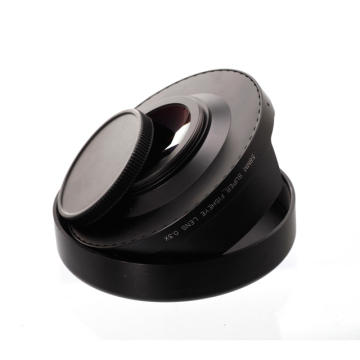 58mm Mount Manual Focus Fisheye Lens for Camcorders