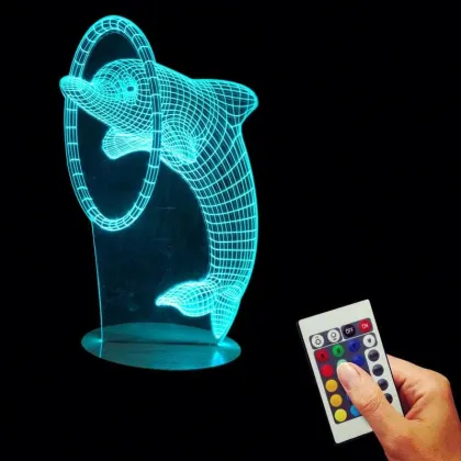 3D table desk lamp for kids children gifts