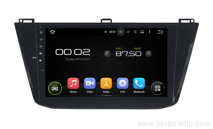 Car GPS Player for VW Tiguan 2015