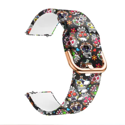 Floral Print Band for Huami Amazfit GTR/GTS and Xiaomi Amazfit Bip Smart Watches