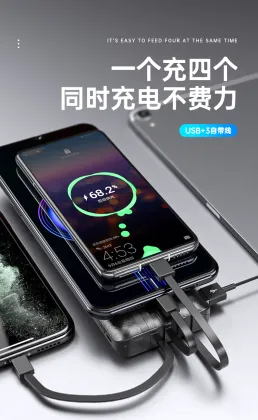High-Speed Charging Portable Charger 10000mAh Power Bank