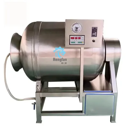 Hot Sale Meat Processing Machinery: Vacuum Tumbler for Chicken, Beef, Pork Jerky Marinade - Snack Food Factory
