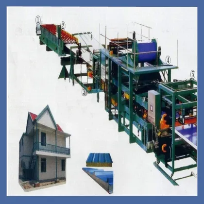 rockwool sandwich board production line