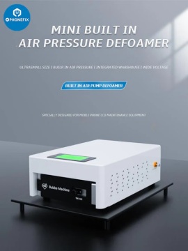 TBK 505 Mini Built-in Air Compressor Bubble Removal Machine for LCD Screen Refurbishment