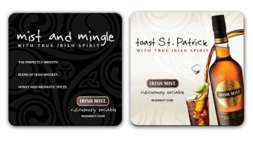 absorbent paper coaster