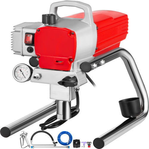 1500W 220V Airless Paint Sprayer Sprayer High Pressure Paint Spraying Machine