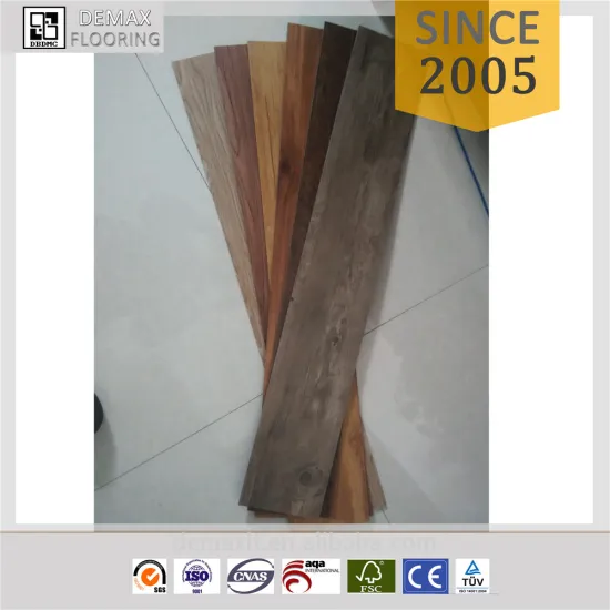 healthy uv coating deep embossed surface pvc vinyl floor with 5mm thickness