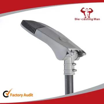 Streamline design 50w led street light shade aluminum part
