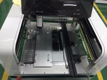 SMD Mounter NeoDen4 with vision, Four heads, 48 tape electronic feeders, 020-5050 bulb, TQFP, BGA