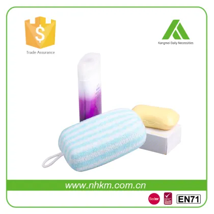 2016 cotton hemp scrub sponge scrub pad