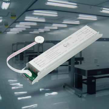 220V Rechargeable Lithium-Ion Battery Backup LED Driver T8 Emergency LED Tube 20W/25W/40W AC Dimmable