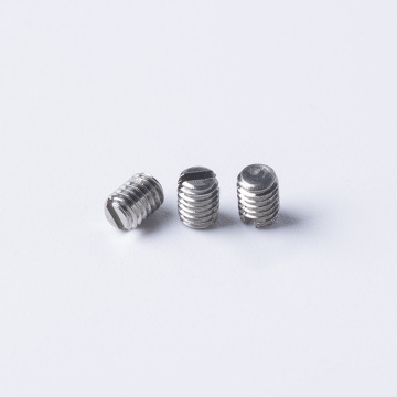 Pelbagai Bahan: Skru set, Slot, Keluli, Zink, Plain Ends - Titanium, Keluli Stainless, Aluminium, Nikel, Gangsa, Oval, M3