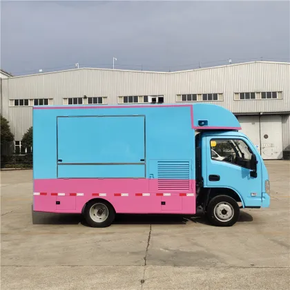 Custom Grilled Meat Roll Food Truck for Urban Street Food Ventures