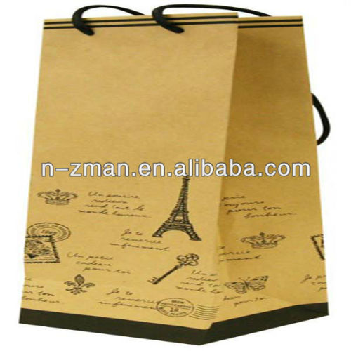 Printing Kraft Bag,Printing Paper Bag,Kraft Paper Bag