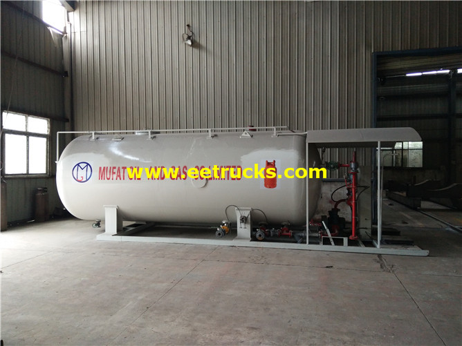 10 Tons Mobile Skid Gas Plants